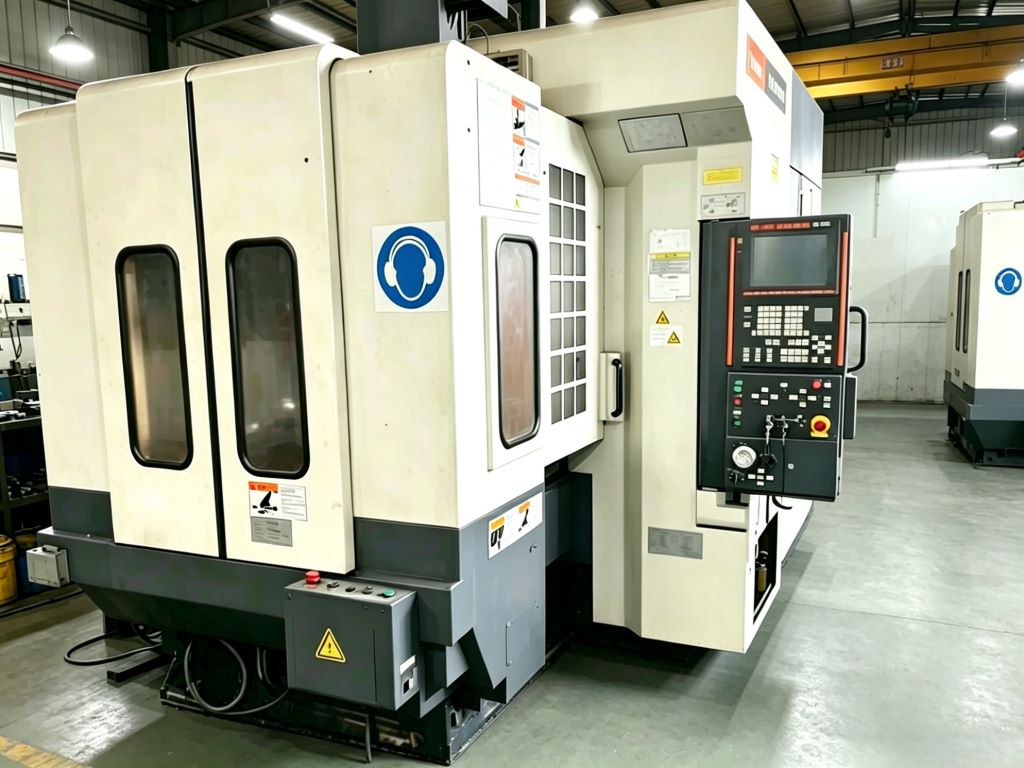 Mazak 5-axis CNC machining center inside the Zonclair precision hardware manufacturing workshop in Dongguan.