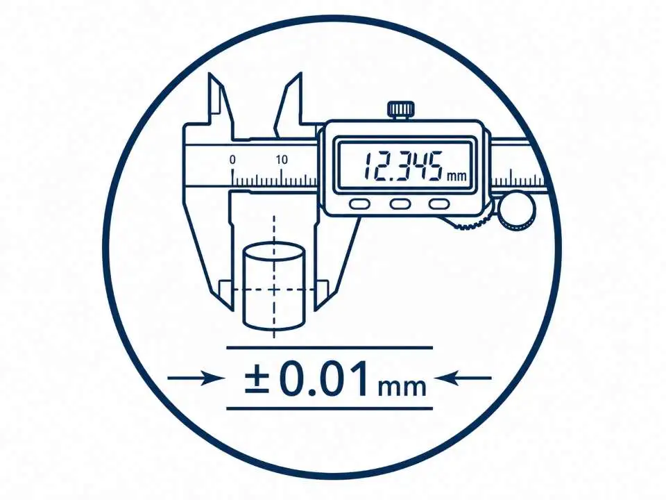 <span style="font-weight: 600;">Strict Tolerances (±0.01mm, Down to ±0.005mm)</span>